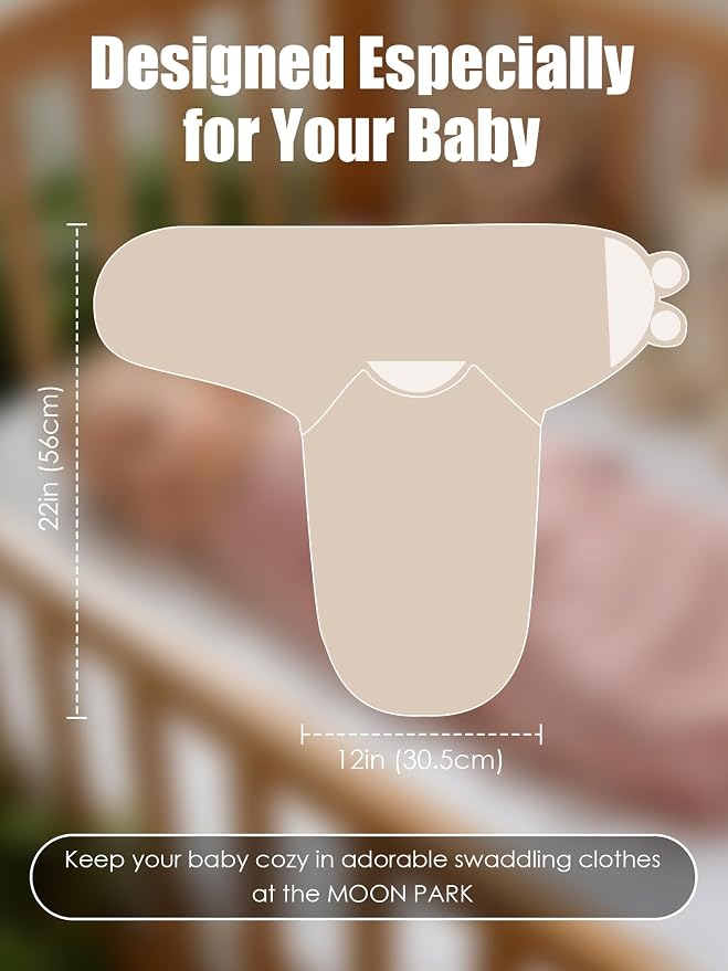 Newborn Swaddle Blanket Wrap 0-3 Months - Image 2