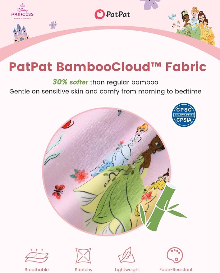 Disney Baby Viscose Made from Bamboo 2-Way Zipper Footie Outfit NB to Inf - Image 6