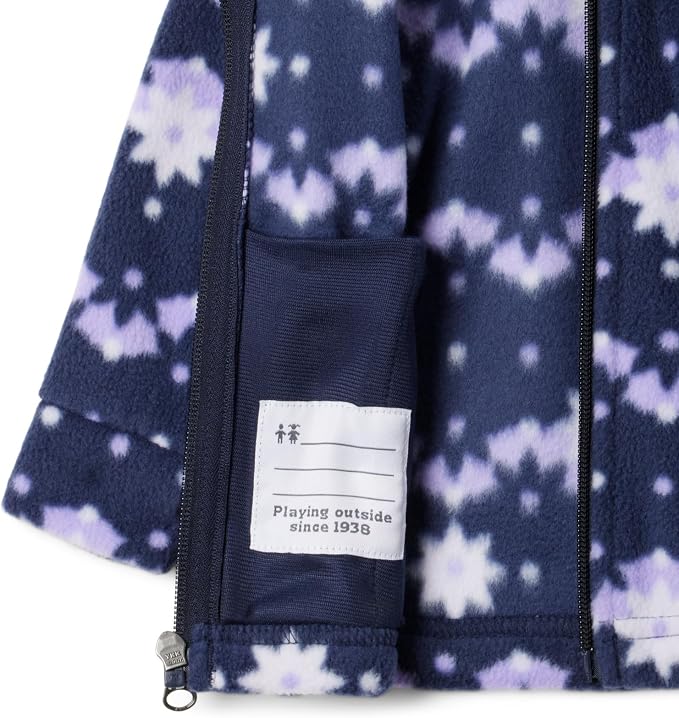 Columbia Youth Girls Benton Springs II Printed Fleece Jacket - Image 9