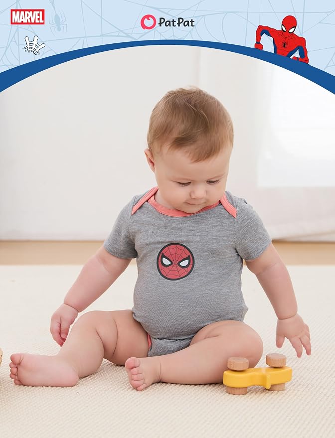 Disney Baby Viscose Made from Bamboo 3-Pack Bodysuits Set Newborn to Infant - Image 2