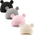 Pesaat Newborn Hospital Hat 0-12Months Preemie Boys Girls Beanie Solid Infant by Pesaat