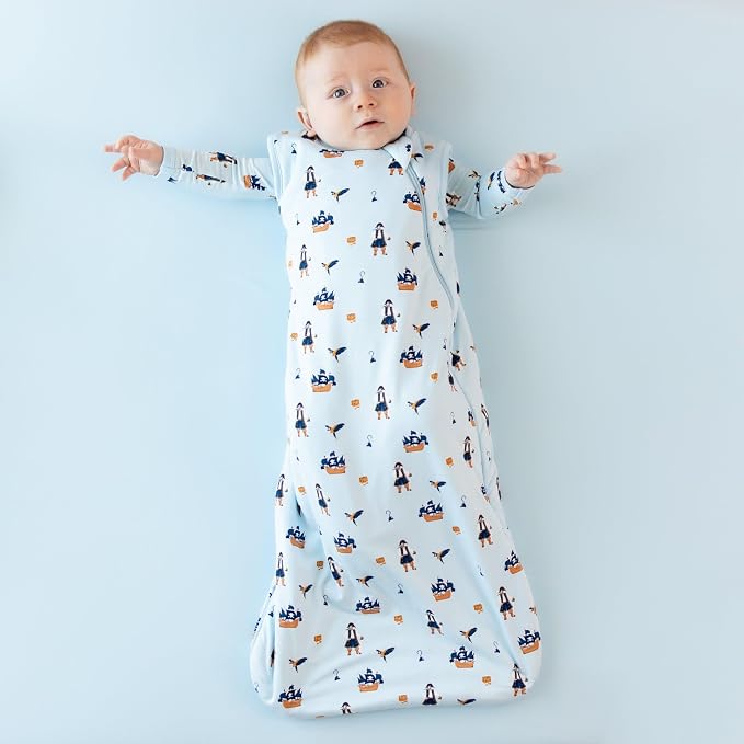 KYTE BABY Sleep Bag 1.0 TOG, Rayon Made From Bamboo Wearable Blanket, Dual - Image 2