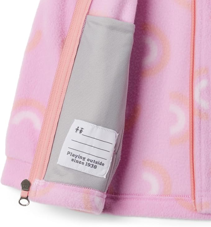 Columbia Youth Girls Benton Springs II Printed Fleece Jacket - Image 3