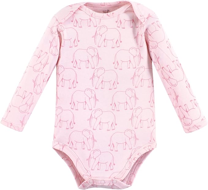 Touched by Nature Unisex Baby Organic Cotton Long-Sleeve Bodysuits - Image 4