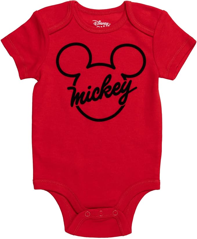 Disney Baby 5-Pack Short Sleeve Bodysuits Newborn to Infant - Image 2