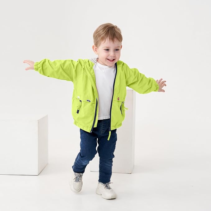 Volunboy Toddler Boys Spring Windbreaker Lightweight Jacket | baby boy - Image 2