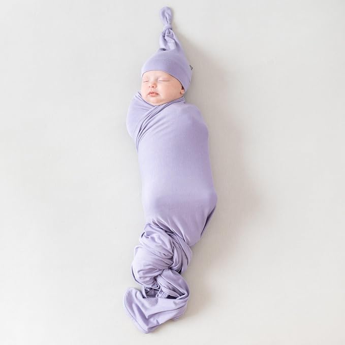 KYTE BABY Unisex Bamboo Rayon Baby Beanie Soft Knotted Cap - Image 3