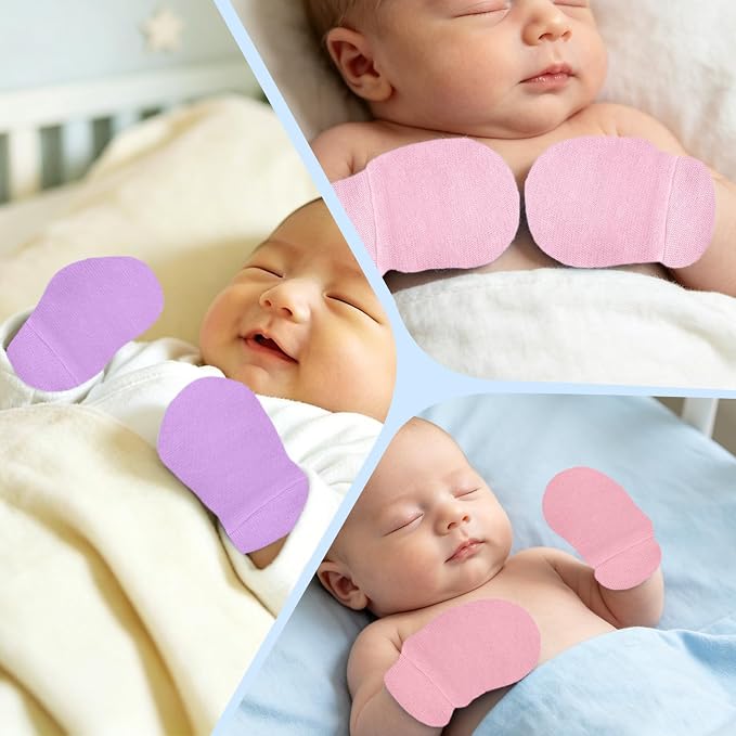 6 Pairs Baby Mittens No Scratch Mittens Infant Toddler Soft Gloves Essentials - Image 7
