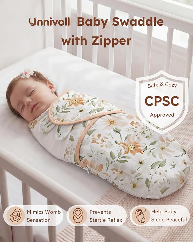 Unnivoll Baby Swaddles for Newborns - Image 2