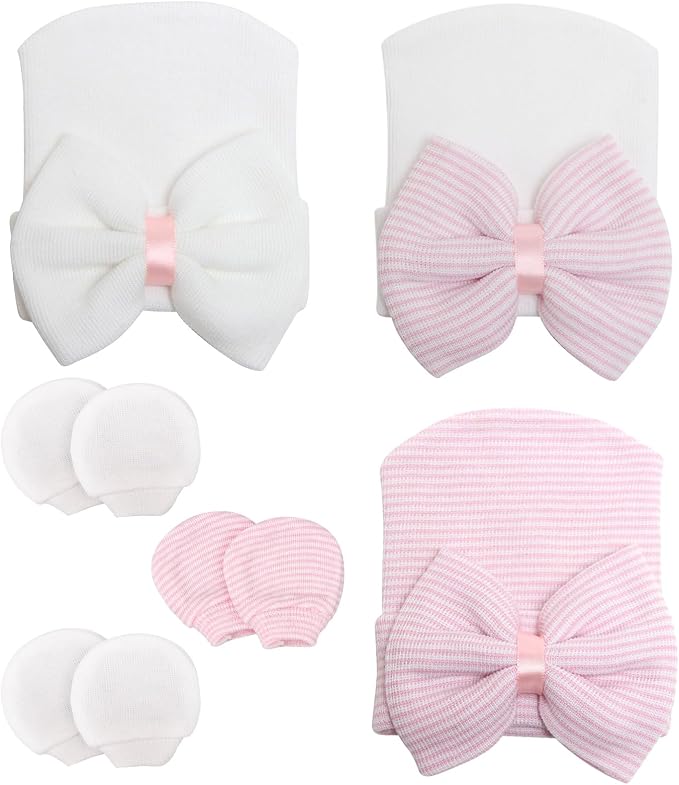 AQOKKA Newborn Baby Girl Hats by AQOKKA