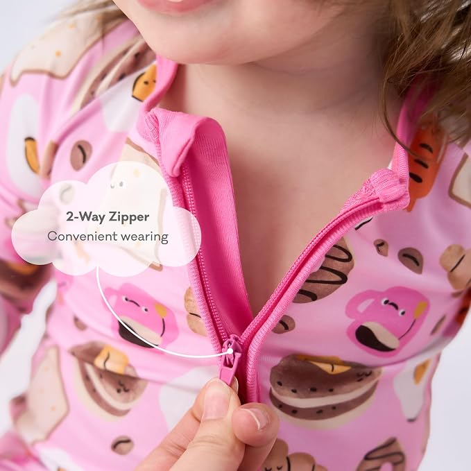 pureborn Baby Sleeper Viscose from Bamboo Zipper Footies 0-24 Months - Image 2