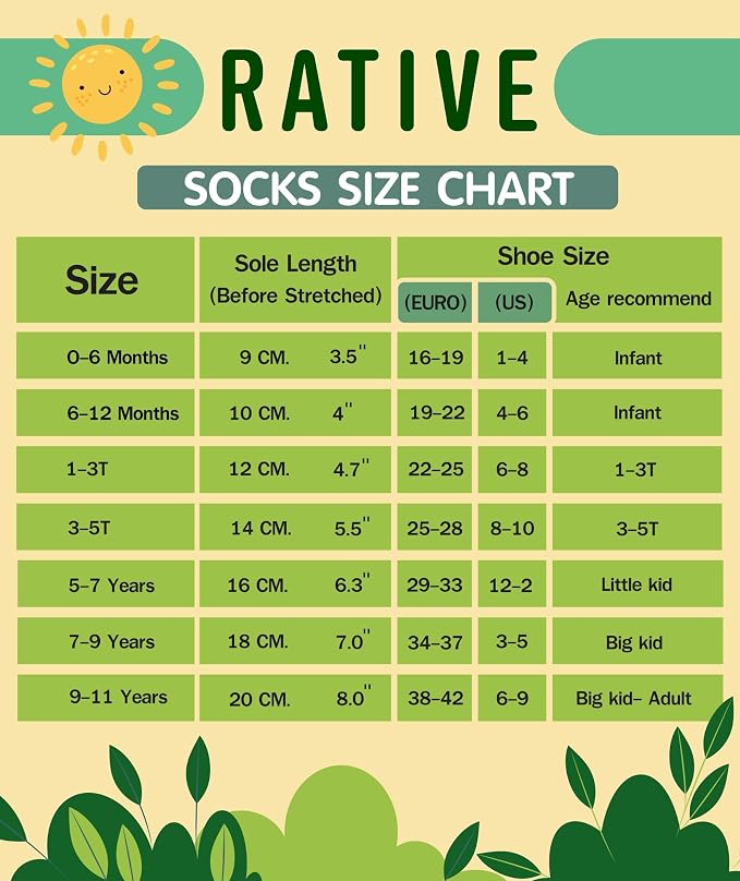 RATIVE Non Skid Anti Slip Crew Socks - Image 4