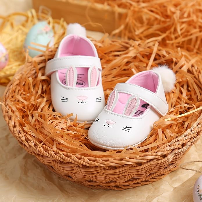 Ohwawadi Infant Baby Boys Girls Slippers Cozy Fleece Booties Soft Bottom Warm - Image 3
