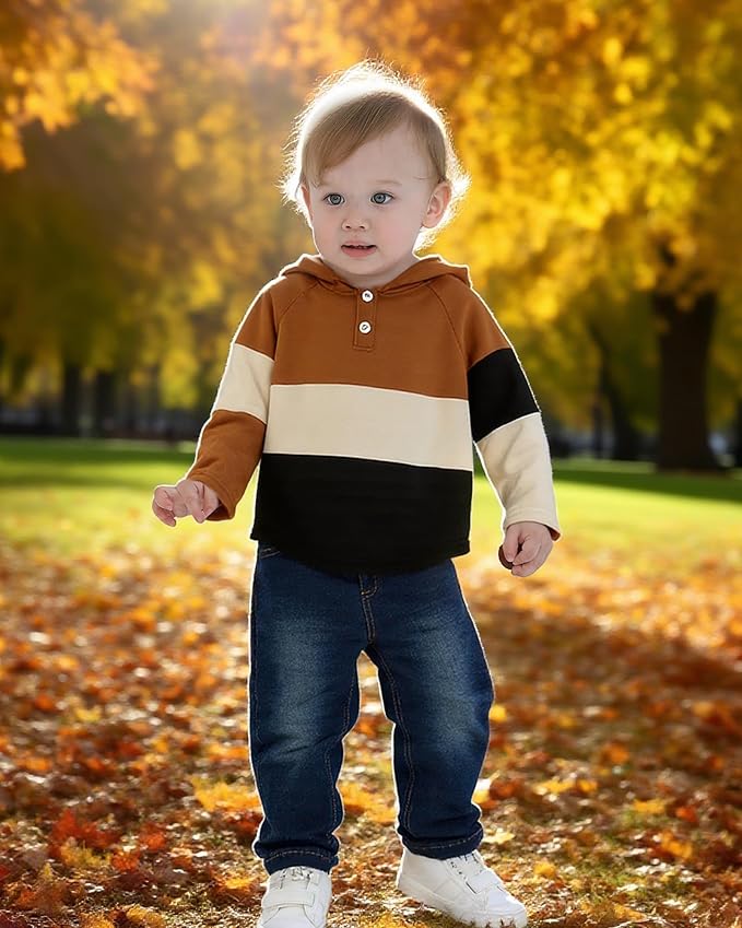 NZRVAWS Baby Boy Clothes Toddler Boy Outfit 2 3 4T 6 12 18 24 Month Fall Winter - Image 2