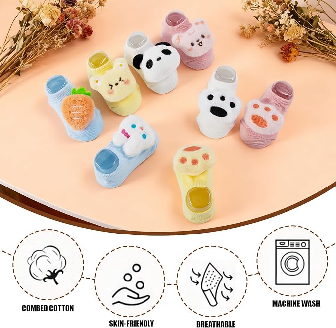 Baby Socks Non-Slip Grips for Babies - Image 5