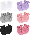 AQOKKA Newborn Baby Mittens No Scratch Cotton Elastic Wrist Gloves Infant by AQOKKA