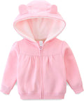 Hikido Baby Girls Boys Warm Adorable Hooded Zip Coat by Hikido