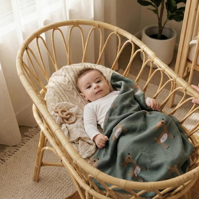 Soft Baby Swaddle Receiving Blanket - Image 7
