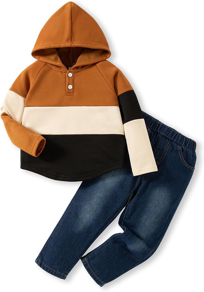 NZRVAWS Baby Boy Clothes Toddler Boy Outfit 2 3 4T 6 12 18 24 Month Fall Winter by NZRVAWS