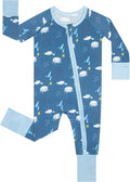 GUISBY Baby Footless Pajamas, Rayon of Bamboo, NB-2T | Rayon of bamboo softness by GUISBY
