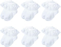 6 Pairs Baby Girls Socks by VINIKNIKA