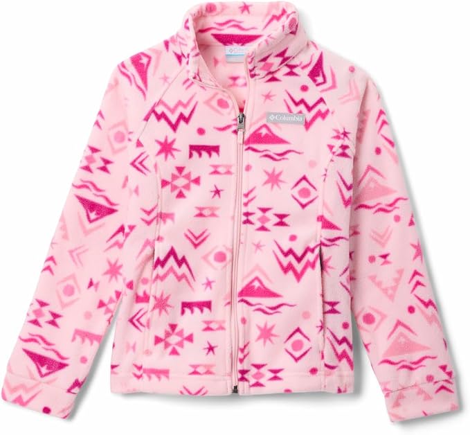 Columbia Youth Girls Benton Springs II Printed Fleece Jacket - Image 4