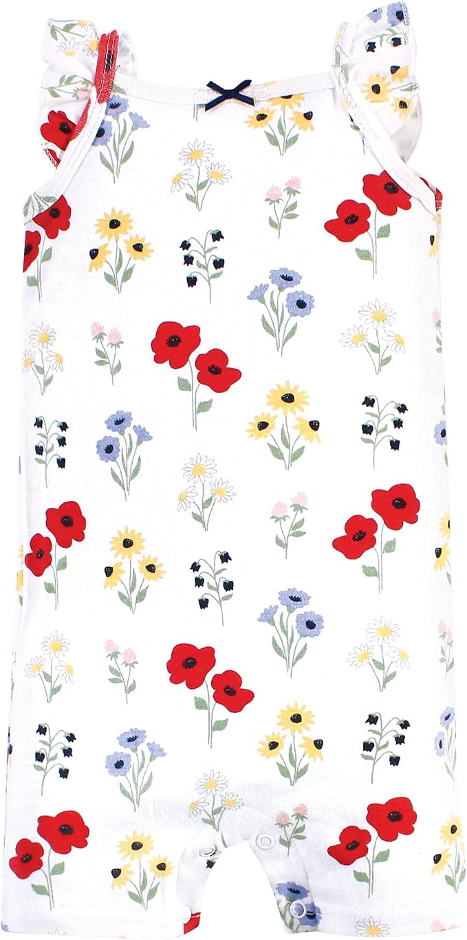 Hudson Baby Unisex Cotton Rompers - Image 5