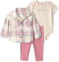 Carter's Baby Girls' 3-piece Bodysuit Pant Sets by Carters