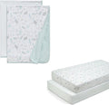 Delta Children 100% Organic Cotton Fitted Crib Sheets, Sea Life + 100% Organic by DeltaChildren