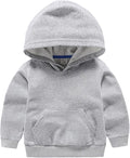 Baby Kids Boy Girl Solid Casual Pocket Hoodie Sweatershirt Long Sleeve Pullover by RUIBETYHUA