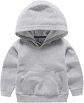 Baby Kids Boy Girl Solid Casual Pocket Hoodie Sweatershirt Long Sleeve Pullover by RUIBETYHUA