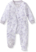 Burt's Bees Baby Girls' Organic Cotton, Sleep and Play Footed Pajamas | Easy by BurtsBeesBaby