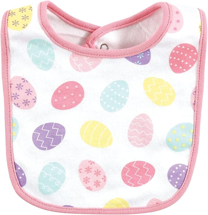 Hudson Baby Unisex Baby Cotton Bib and Headband Set - Image 5