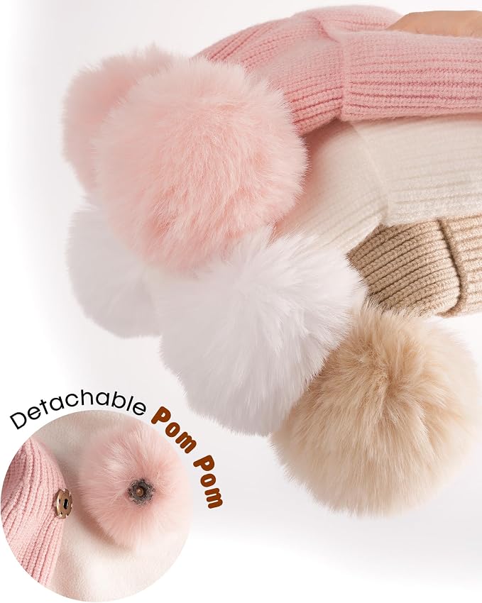 FURTALK Baby Winter Hat Pom Pom Beanie - Image 6