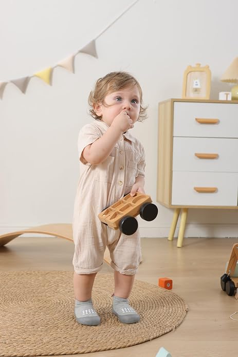 Baby Sock Shoes Toddler Walking Shoes Infant Slippers | Soft Rubber Sole - Image 2