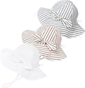 Baby Girl Sun Hat Kids Summer Beach Wide Brim Hats Toddler Bucket Hat by Weradau