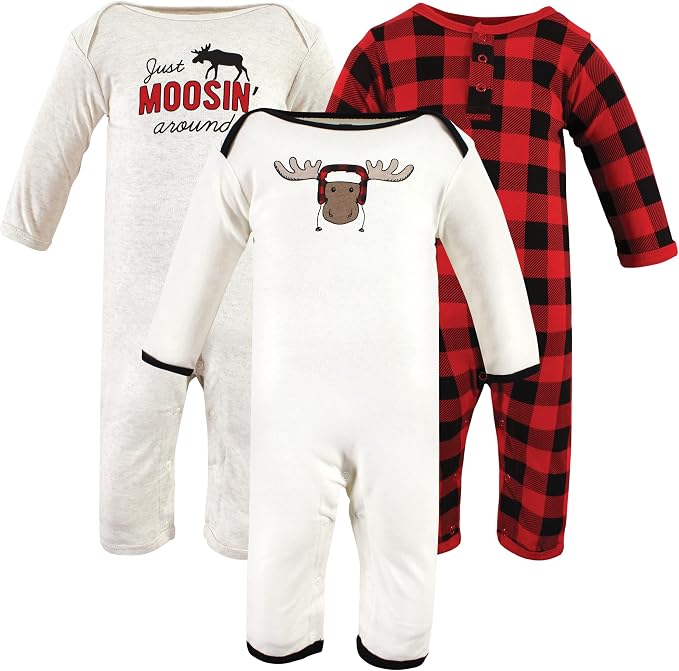 Hudson Baby unisex-child Cotton Coveralls by HudsonBaby