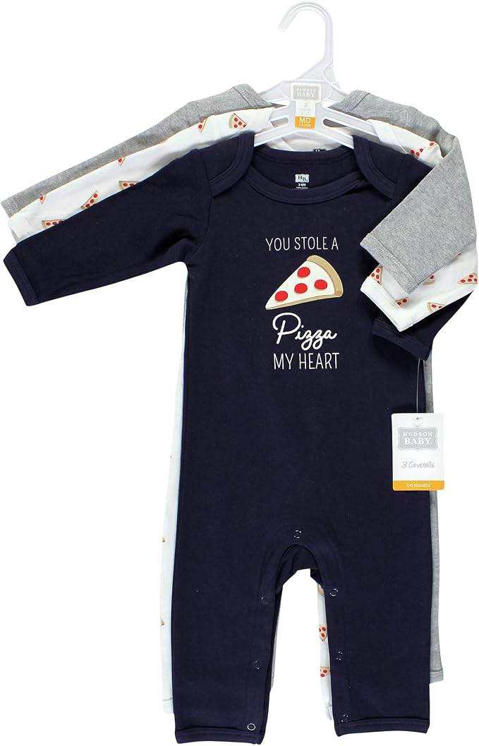 Hudson Baby unisex-child Cotton Coveralls - Image 2