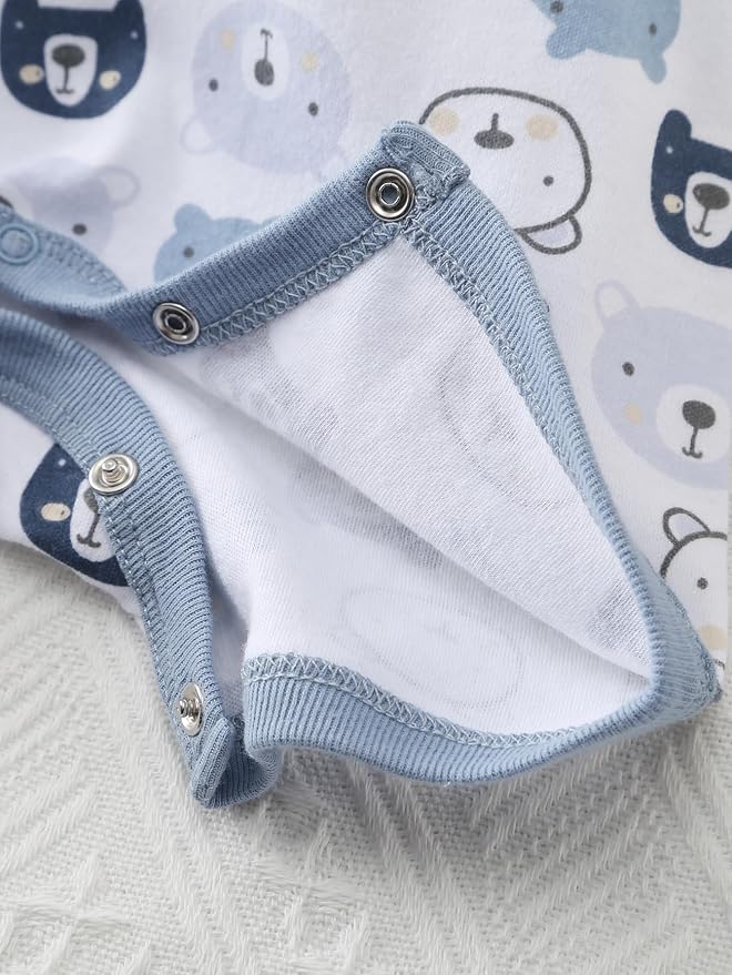 Baby Boys Romper Cotton Summer Infant Baby Boy Clothes | Short Sleeve Baby Boy - Image 6