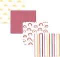 Luvable Friends Little Treasure Flannel Receiving Blankets 4pk by Luvable+Friends