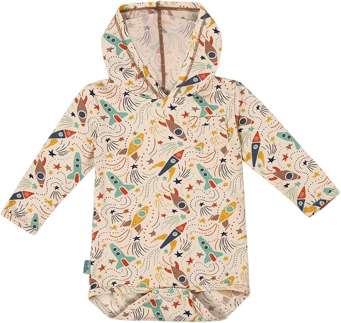 UV SKINZ Baby Boys' Hooded Sunzie UPF 50+ by UVSKINZ