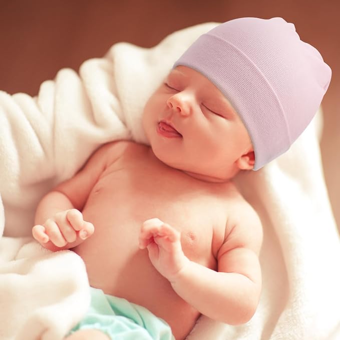 DRESHOW BQUBO 6 Pack Baby Beanie Hats - Image 6