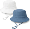 Baby Sun Hat Infant Toddler Summer Cotton Yarn Bucket Hat by DANMY