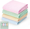david's kids 4 Pack Baby Muslin Swaddle Blankets 47" x 47", 100% Cotton by davidskids