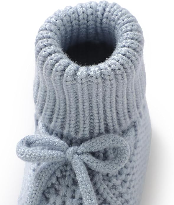 Newborn Shoes Knitted Baby Booties Infant Boys Girls First Walkers | Handmade - Image 7