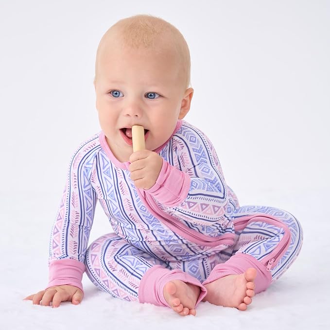 pureborn Baby Sleeper Viscose from Bamboo Zipper Footies 0-24 Months - Image 6