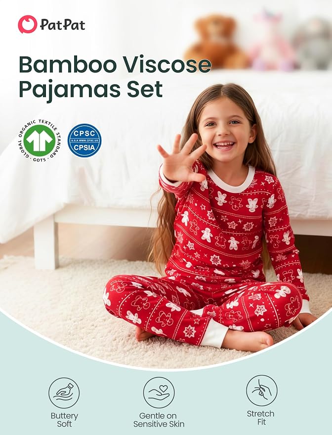 PATPAT Bamboo Viscose Pajama Set - Image 2