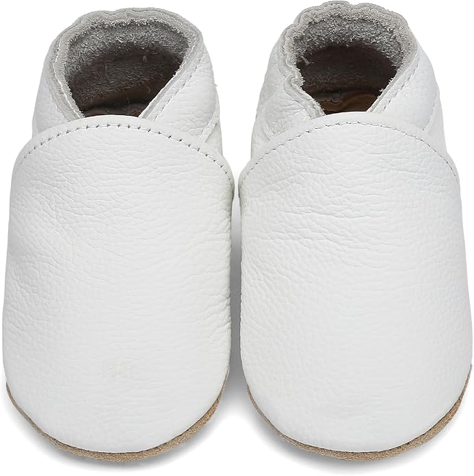 Genuine Leather Baby Booties Soft Sole Toddler Walking Shoes by Aijoviko