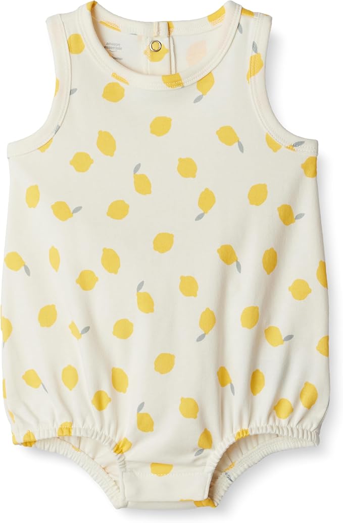 Amazon Essentials x Sofia Grainge Unisex Babies' Cotton Bubble Bodysuit by AmazonEssentials