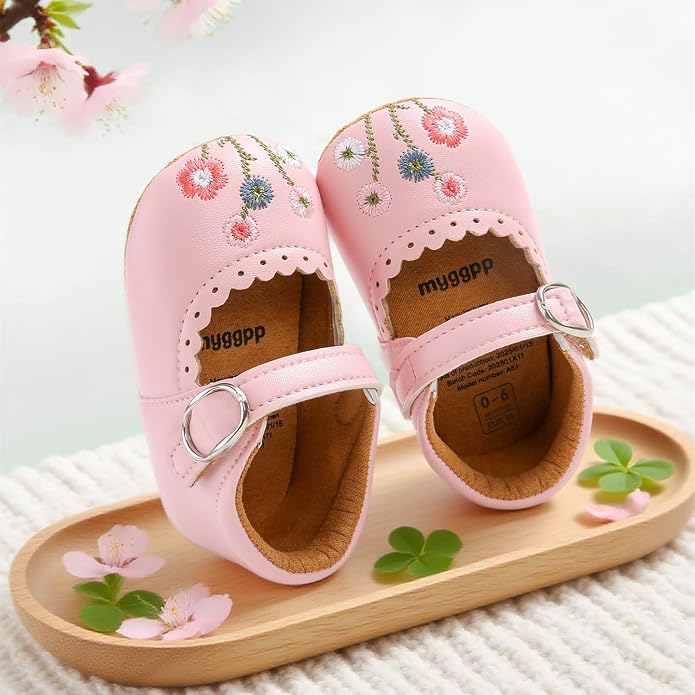 Ohwawadi Infant Baby Boys Girls Slippers Cozy Fleece Booties Soft Bottom Warm - Image 3
